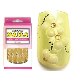 Faux Ongles X24 Orkis Jaune...