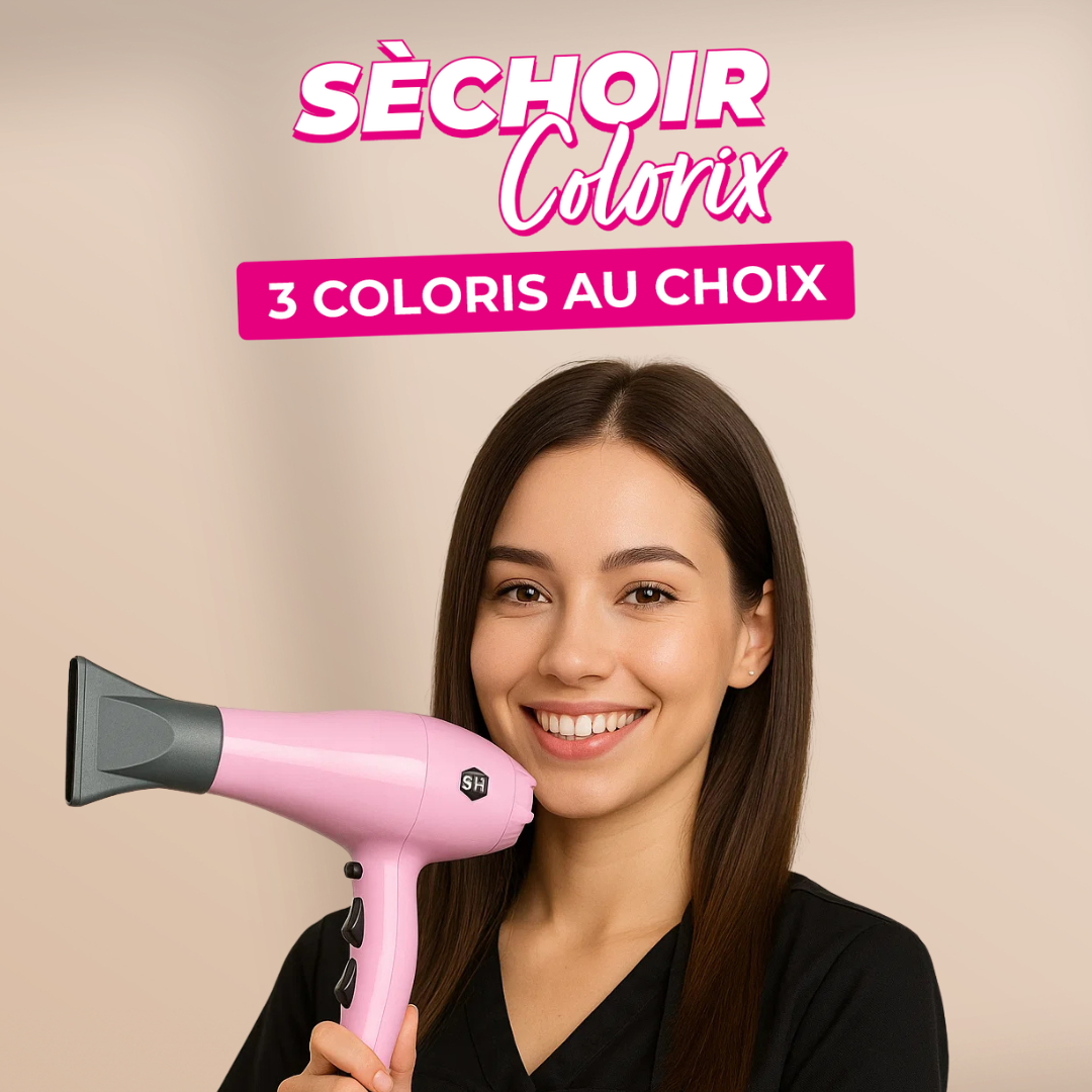 Le Sèche-Cheveux Promex Colorix 2000W : Quand la puissance rencontre l’élégance et la praticité